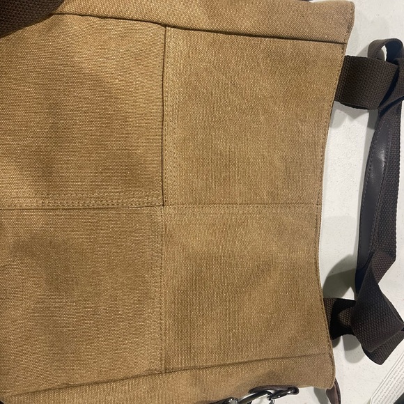 Women’s Small Canvas Tote Bag Shoulder Crossbody Bags Work Purses Travel Satchel - Picture 8 of 10